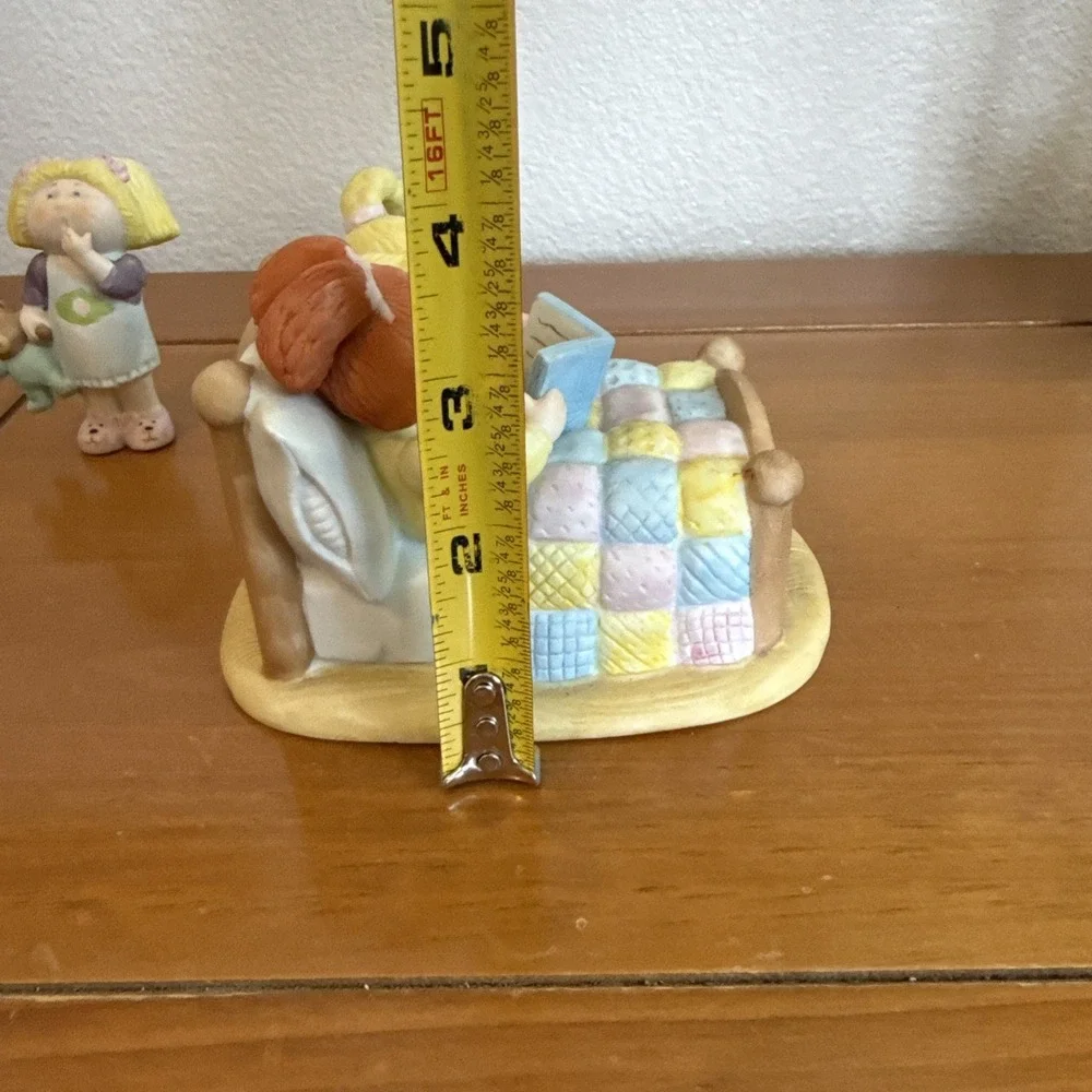 Vintage 1980's Cabbage Patch Porcelain Figurine‎ Lot-4